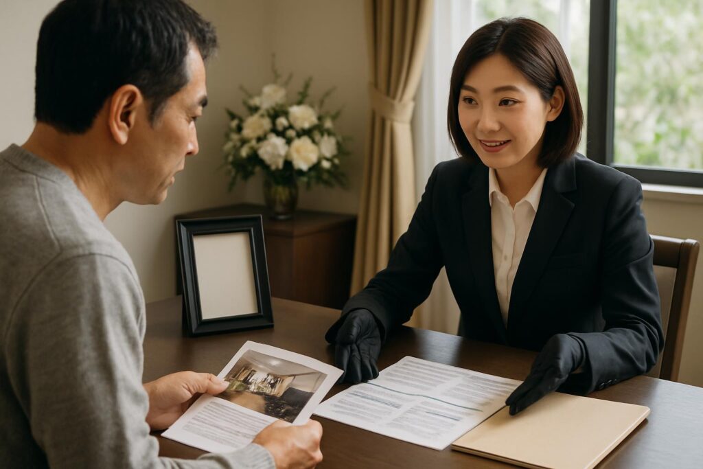 信頼できる葬儀社を探し、相談する